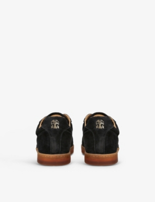 BRUNELLO CUCINELLI Basketball suede low-top trainers