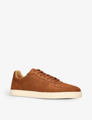 BRUNELLO CUCINELLI Basketball suede low-top trainers