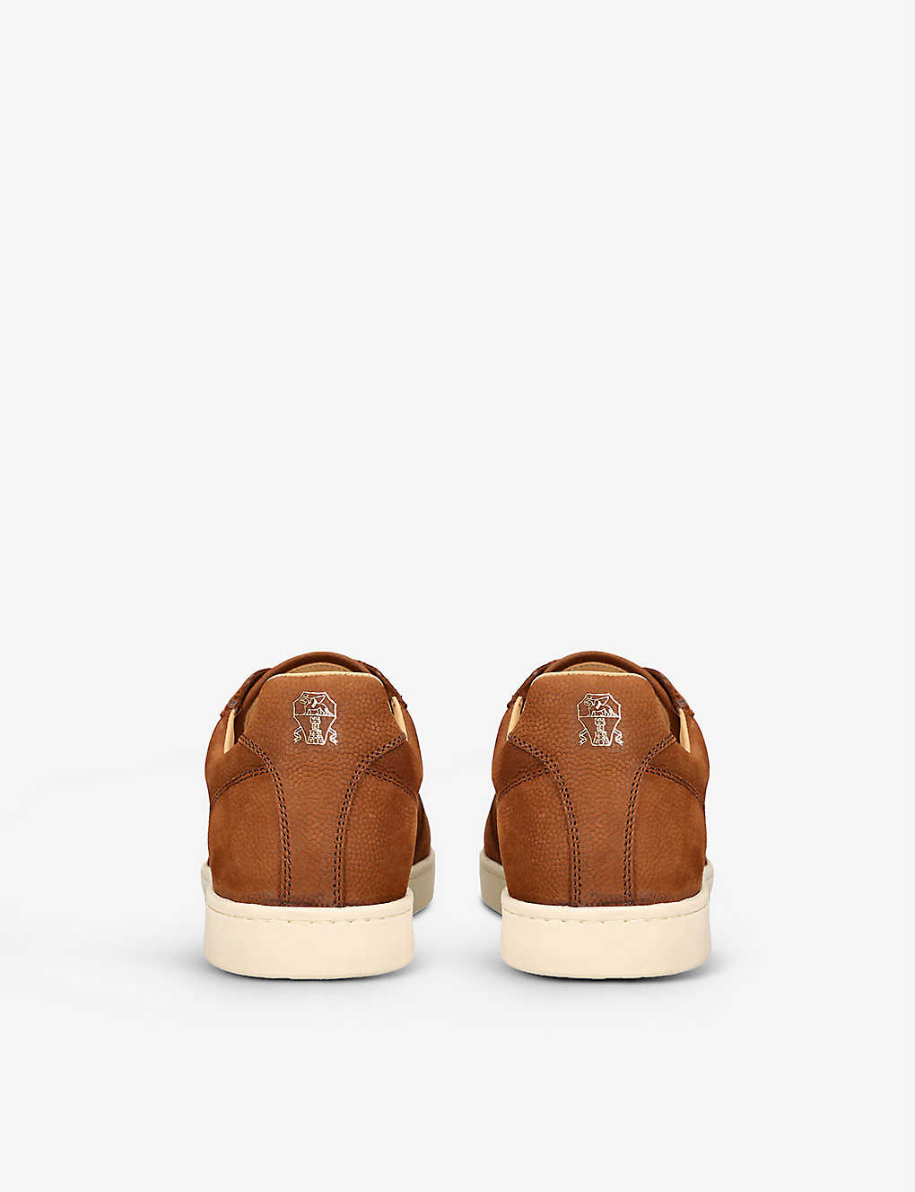 BRUNELLO CUCINELLI Basketball suede low-top trainers