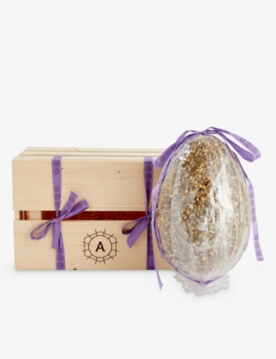 AUTORE Dark chocolate and pistachio Easter egg 700g