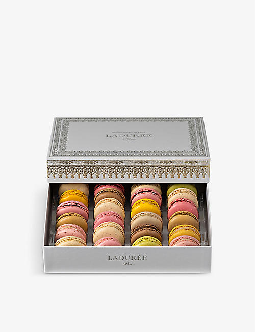 LADUREE: Napoleon assorted macarons gift box of 24