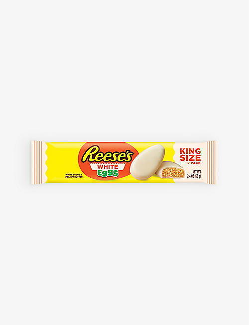 REESE'S: White chocolate and peanut butter eggs pack of two
