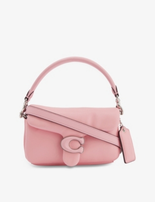 Coach Tabby Pillow Leather Shoulder Bag In Lh flower Pink ModeSens