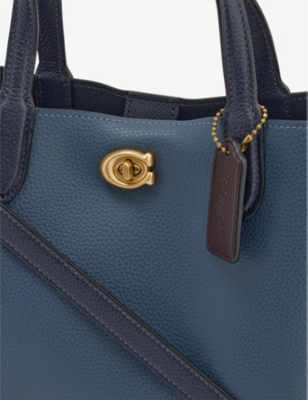 COACH Willow leather tote bag