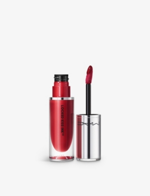 Mac Poncy Locked Kiss Ink Lip Colour 4ml In Poncy