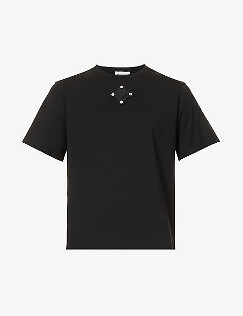 CRAIG GREEN: Detachable-motif cotton-jersey T-shirt