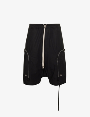 Rick owens store drop crotch shorts