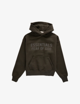 Fear of god essentials best sale hoodie selfridges