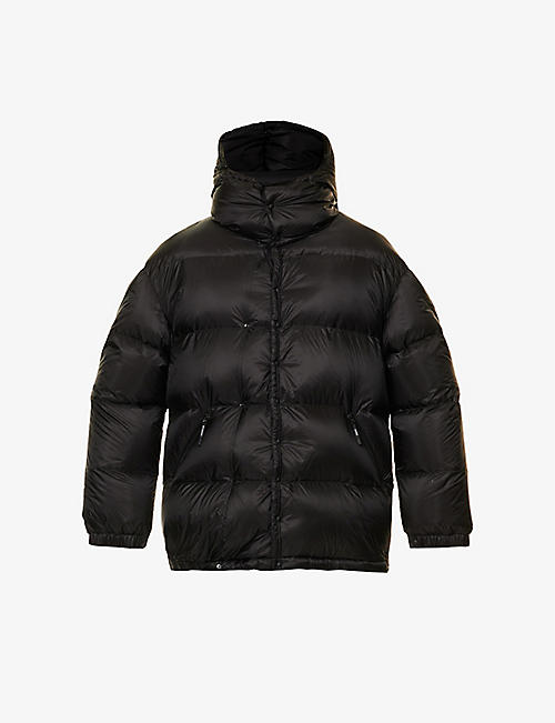 MONCLER GENIUS: Moncler Genius x 4 Moncler HYKE Galenstock funnel-neck relaxed-fit shell-down jacket