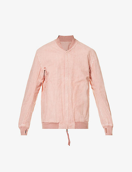BORIS BIDJAN SABERI: Toggle-embellished regular-fit waxed-cotton jacket