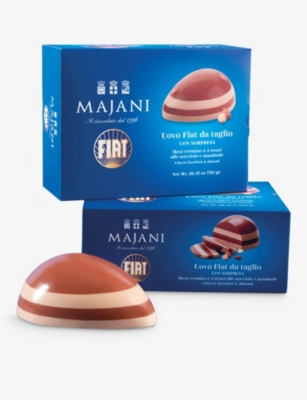 MAJANI Fiat Da Taglio milk and white chocolate Easter egg 750g