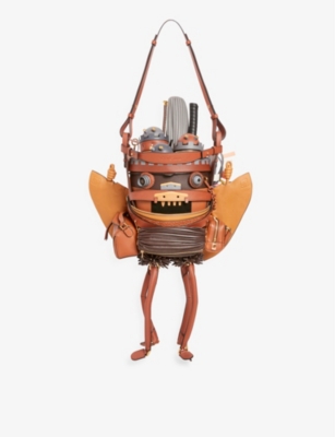 LOEWE - LOEWE x Howl's Moving Castle leather shoulder bag | Selfridges.com