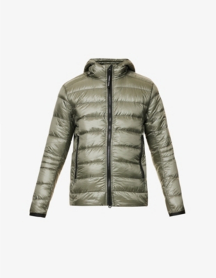 CANADA GOOSE: Crofton quilted recycled-nylon hooded jacket