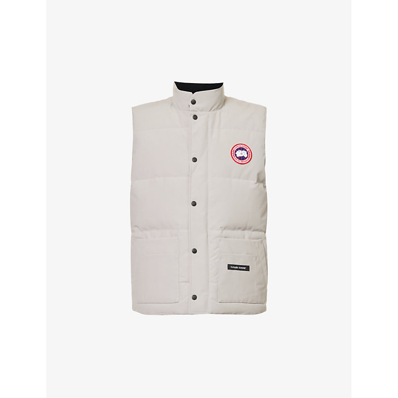 CANADA GOOSE CANADA GOOSE MENS LIMESTONE FREESTYLE PADDED SLIM-FIT SHELL-DOWN GILET,65061290