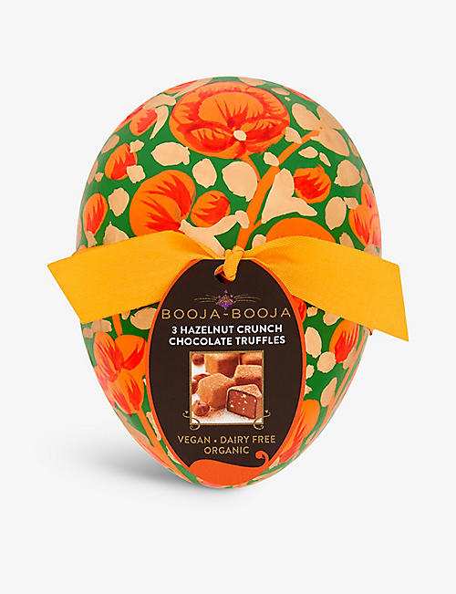 BOOJA BOOJA: Hazelnut crunch chocolate truffle Easter egg 138g