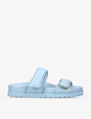 Gia Couture Womens Pale Blue X Pernille Teisbaek Perni 11 Leather Sandals