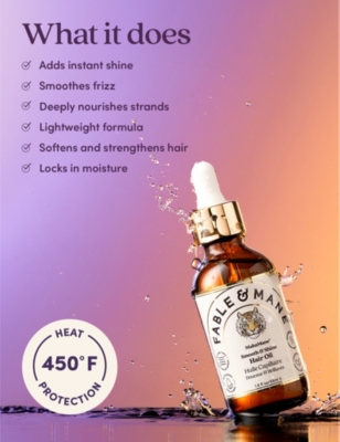 Fable & Mane Hamane Smooth & Shine Hair Oil 55ml