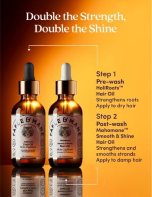 Fable & Mane Mini Mahamane Smooth & Shine Hair Oil 0.48 oz / 14.4 ml