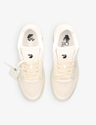Shop Off-white Out Of Office Leather Low-top Trainers In White