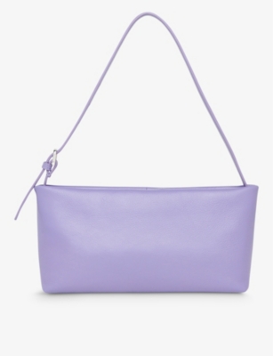 WHISTLES - Sorbie buckle-strap leather handbag | Selfridges.com