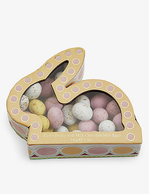 CHARBONNEL ET WALKER: Rabbit-shaped box of chocolate mini eggs 150g
