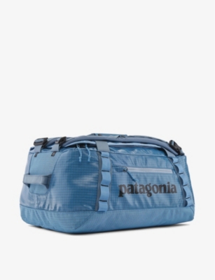 Patagonia Lago Blue Black Hole Recycled Nylon Duffle Bag 40l | ModeSens