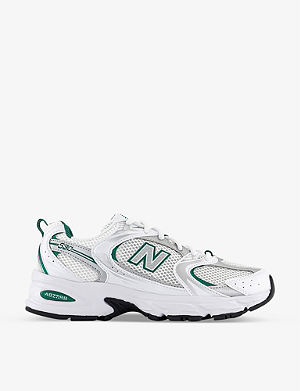 NEW BALANCE - MR530 logo-embossed leather and mesh low-top NEW BALANCE - MR530 logo-embossed leather and mesh low-top