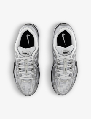 Nike P-6000 In White Silver Black