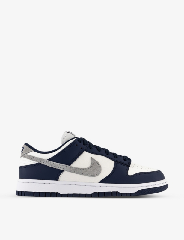 Dunk Low leather low-top trainers