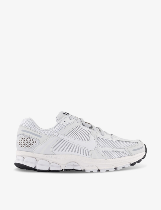Zoom Vomero 5 logo-embossed leather and mesh low-top trainers
