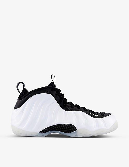 NIKE: Air foamposite pro leather trainers