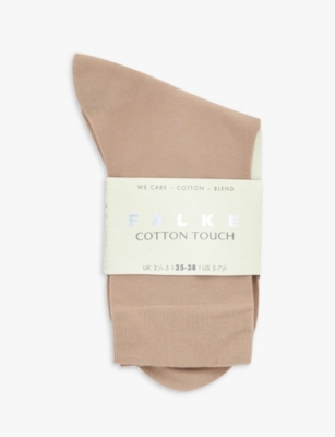 Falke Cotton Touch Cotton-blend Socks In 4029 Ginger