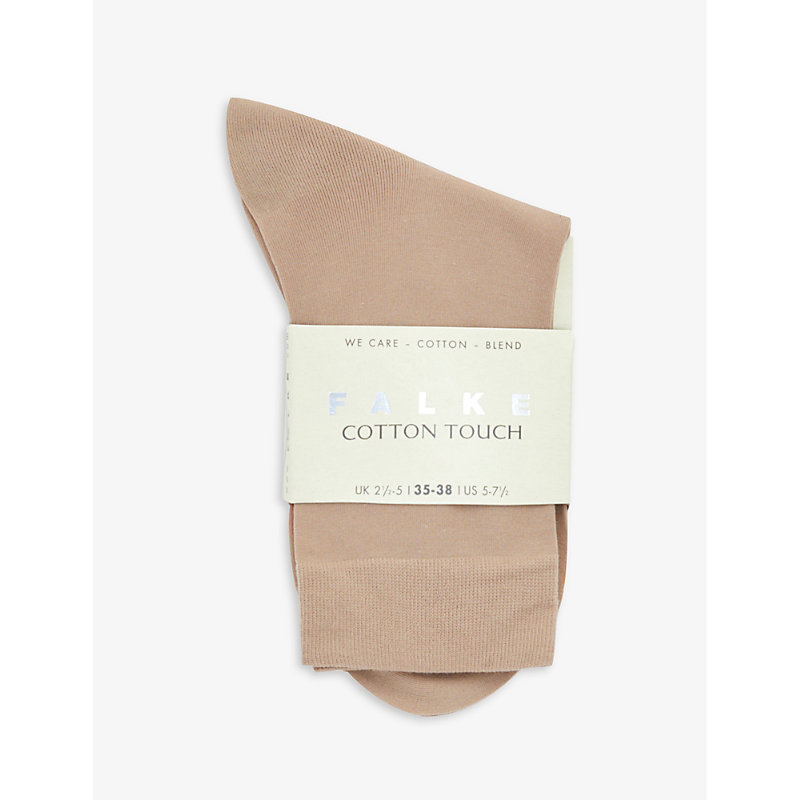 Falke Cotton Touch Cotton-blend Socks In 4029 Ginger