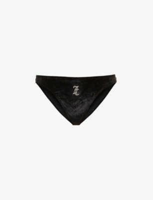 쥬시꾸뛰르 Jc Jocelyn 비키니 하의 블랙 JUICY COUTURE
