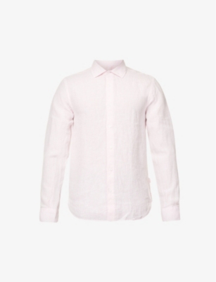 ORLEBAR BROWN: Giles long-sleeved linen shirt