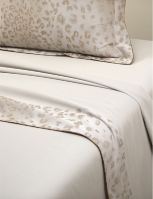 YVES DELORME: Tioman organic-cotton flat sheet