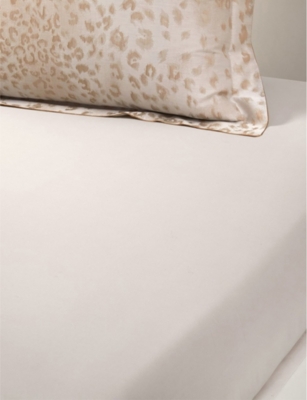 YVES DELORME: Tioman organic-cotton fitted sheet