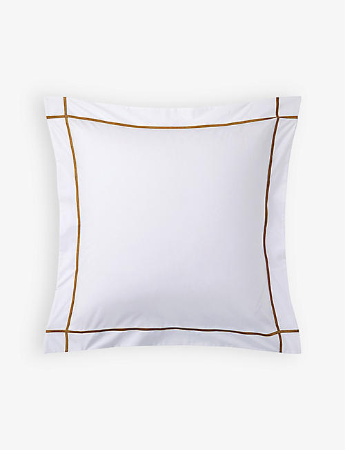 YVES DELORME: Athena cotton pillowcase 30cm x 40cm