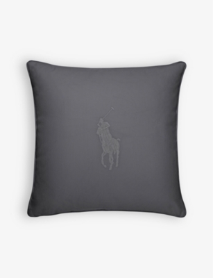 Ralph lauren logo store pillow