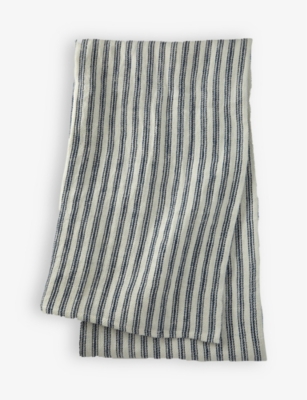 RALPH LAUREN HOME - Carrell stripe-pattern linen throw | Selfridges.com