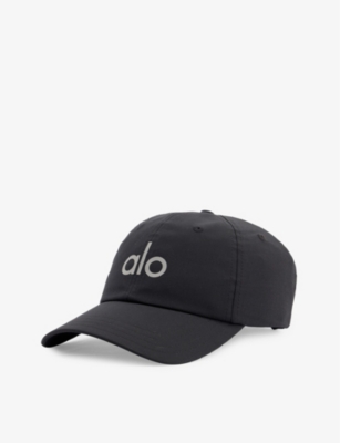 ALO YOGA: Off-Duty logo-print stretch-woven baseball cap