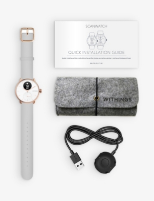 SMARTECH - Withings ScanWatch hybrid smartwatch with ECG, heart