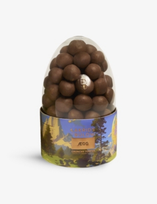 LAKRIDS BY BULOW: Crunchy toffee chocolate coated liquorice eggs 480g