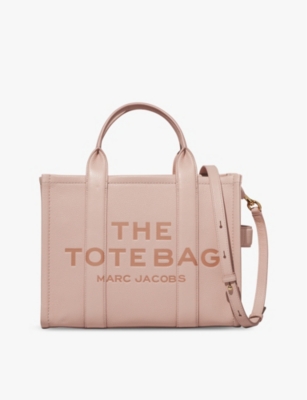 Marc Jacobs Womens Rose The Leather Small Tote Bag