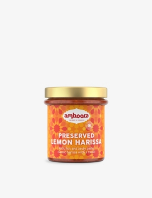 HERBS & SPICES: Amboora Preserved Lemon Harissa 160g