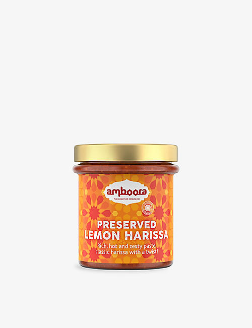 HERBS & SPICES: Amboora Preserved Lemon Harissa 160g