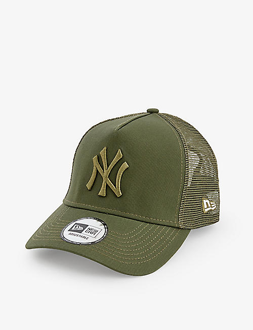NEW ERA: NY Yankees Trucker cotton baseball cap