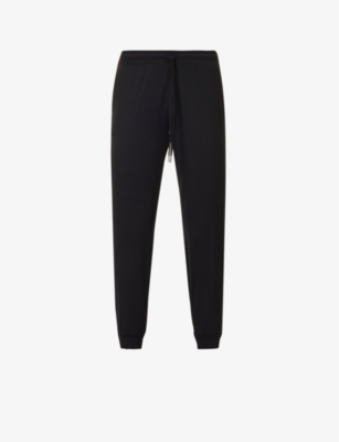 SPLITS59: Airweight tapered-leg mid-rise stretch-woven jogging bottoms