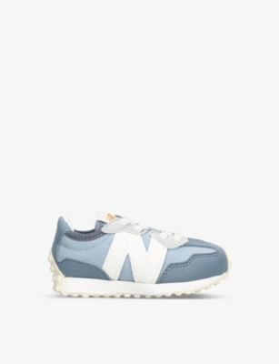 New Balance Kids' 327 Oversized 'n' Synthetic Trainers 1-5 Years In Pale Blue