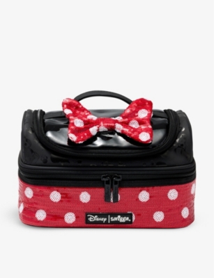 SMIGGLE: Minnie Mouse Double Decker woven lunch box